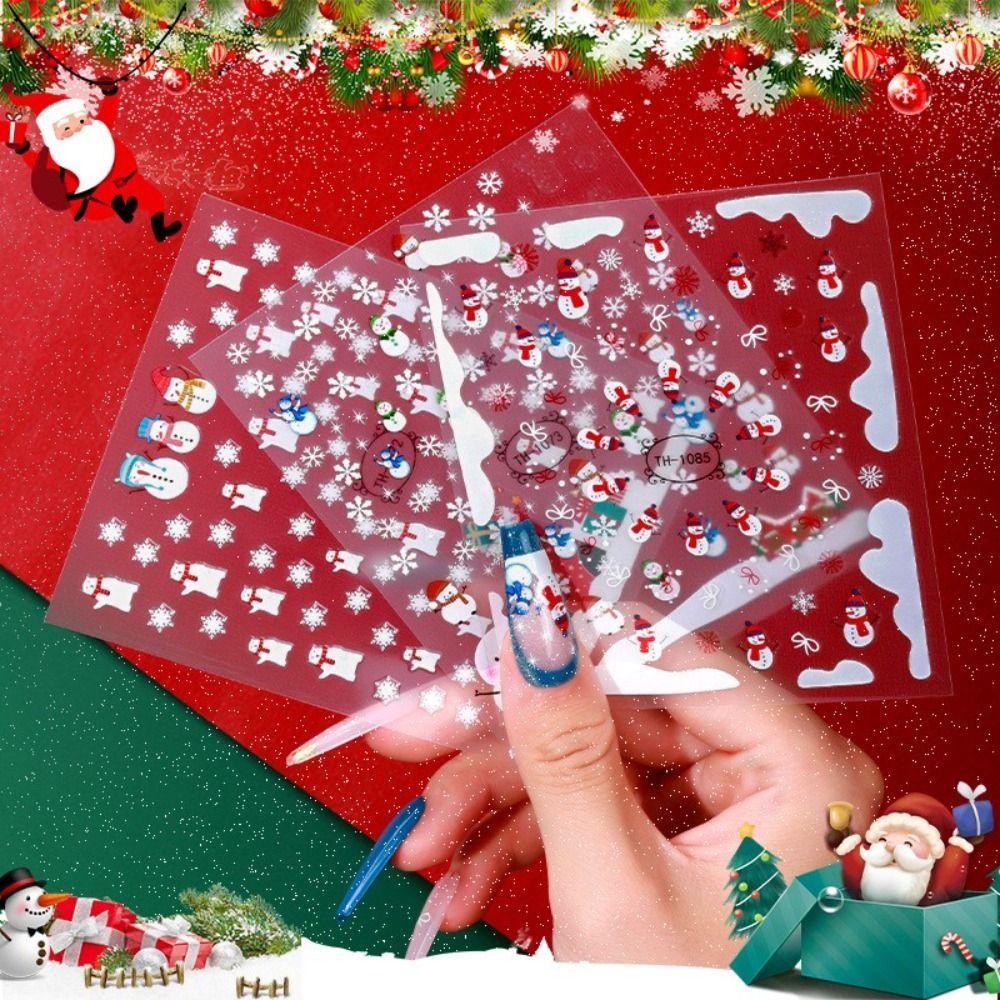 Manicuring Back Glue Nail Salon Christmas Nail Sticker Nail Decals Nail Decoration Nail Art Sticker 06
Manicuring Back Glue Nail Salon Christmas Nail Sticker Nail Decals Nail Decoration Nail Art Sticker 06