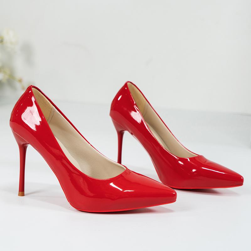 мода Жіночі Туфлі на Високих Підборах Жіночі Туфлі Човники Шпильки Взуття Для Жінок ЧЕРВОНІ Високі Підбори Штучна Шкіра Весільні Туфлі 40 червоний
мода Жіночі Туфлі на Високих Підборах Жіночі Туфлі Човники Шпильки Взуття Для Жінок ЧЕРВОНІ Високі Підбори Штучна Шкіра Весільні Туфлі 40 червоний