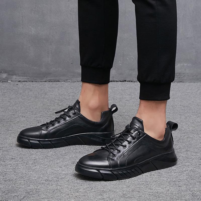 Men s shoes autumn and winter first-layer cowhide shoes men s trendy shoes versatile British simple large-size casual leather shoes 38
Men s shoes autumn and winter first-layer cowhide shoes men s trendy shoes versatile British simple large-size casual leather shoes 38