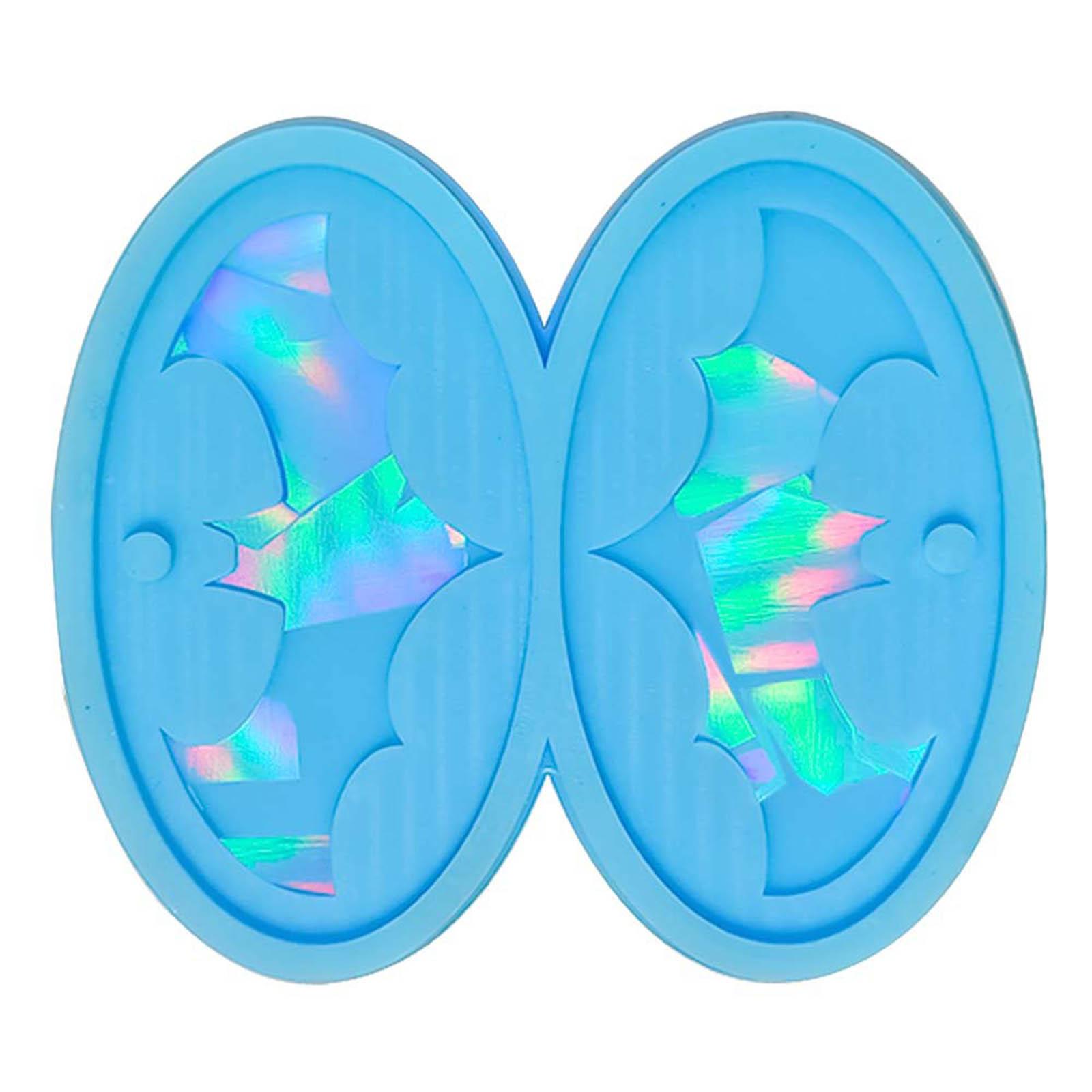 Holographic Bat Charm Earring Silicone Mold DIY Epoxy Resin Ear Drop Molds Handmade Craft Jewelry Making Tool Accessory синий
Holographic Bat Charm Earring Silicone Mold DIY Epoxy Resin Ear Drop Molds Handmade Craft Jewelry Making Tool Accessory синий