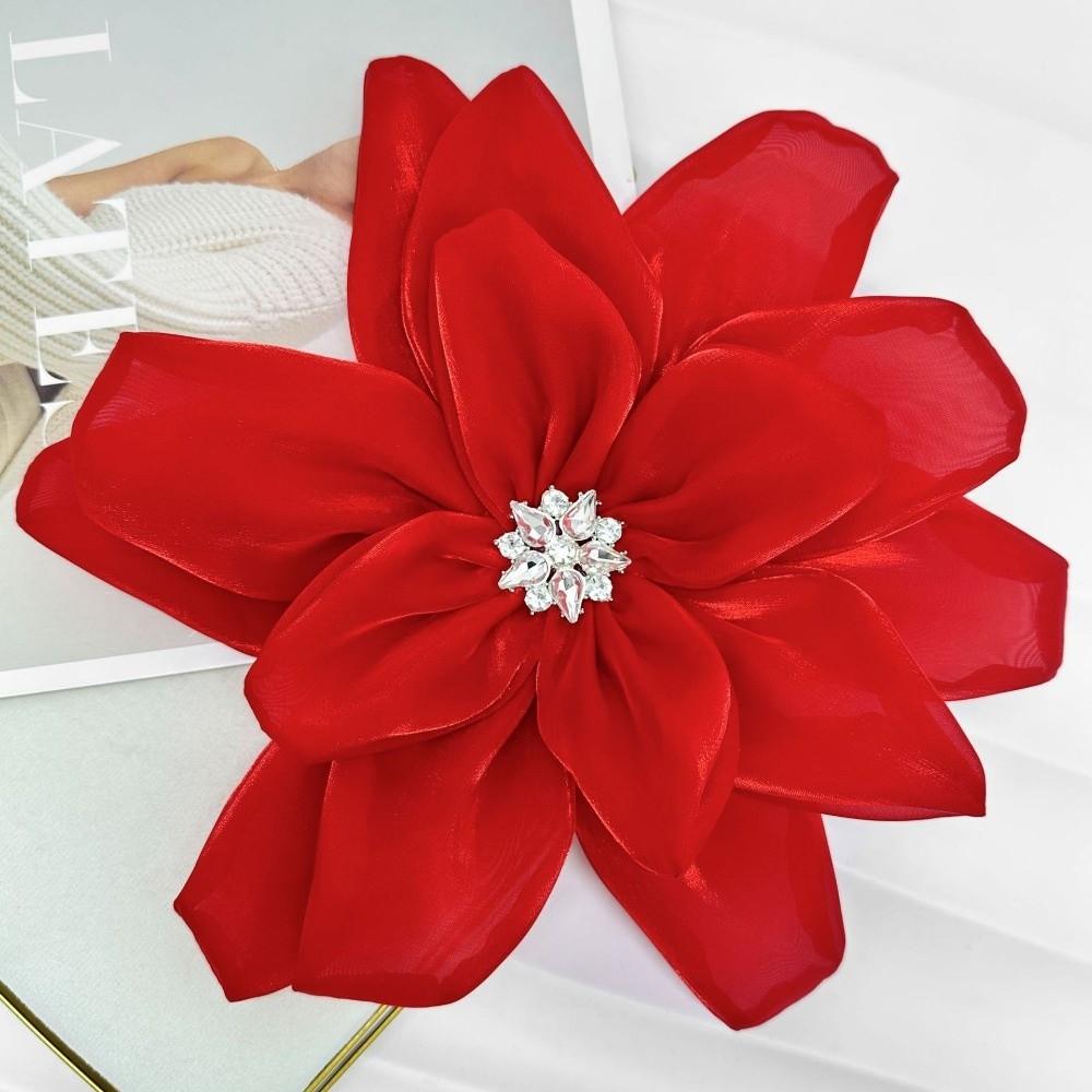 Rhinestone Floral Fabric Applique Multi-layer 3D Flower Chest Flower DIY Headdress Clothing Satin Chiffon Flower Clothing Patch червоний
Rhinestone Floral Fabric Applique Multi-layer 3D Flower Chest Flower DIY Headdress Clothing Satin Chiffon Flower Clothing Patch червоний