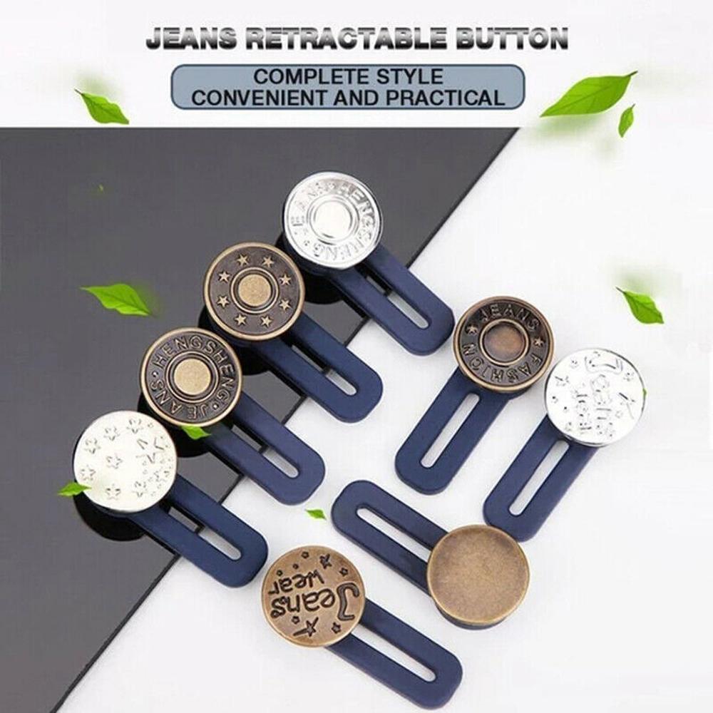 Letter Star Bow Waist Fastener Waistline Increase Jeans Extended Button Retractable Buckle Buttons 3
Letter Star Bow Waist Fastener Waistline Increase Jeans Extended Button Retractable Buckle Buttons 3