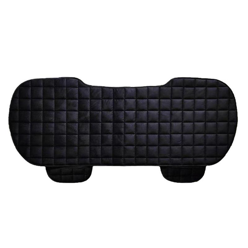 Бархатная подушка, чехол на сиденье автомобиля, спереди и сзади, Нескользящий зимний автозащитный коврик, сохраняет тепло, универсальный, подходит для грузовика, внедорожника, фургона 133*49cm чёрный
Бархатная подушка, чехол на сиденье автомобиля, спереди и сзади, Нескользящий зимний автозащитный коврик, сохраняет тепло, универсальный, подходит для грузовика, внедорожника, фургона 133*49cm чёрный