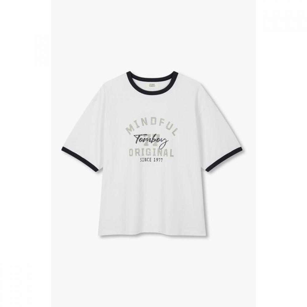 STudio Tomboy Mindful Ringer ShorT Sleeve T shirT 9176222989ar 01 (white)/One size
STudio Tomboy Mindful Ringer ShorT Sleeve T shirT 9176222989ar 01 (white)/One size