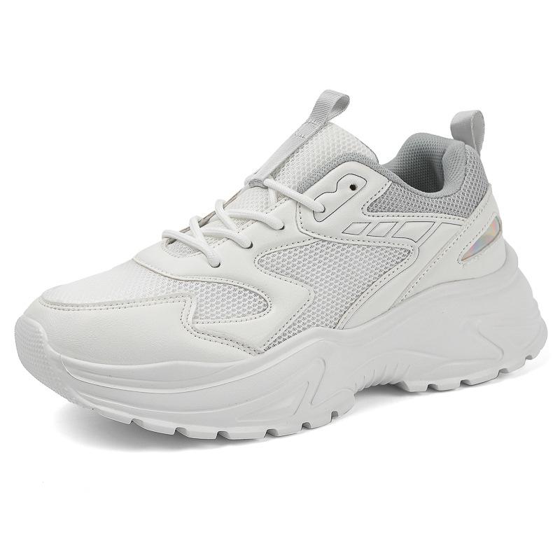 Shoes new thick-soled heightened breathable wear-resistant non-slip dad shoes casual sports shoes large size shoes 43 білий
Shoes new thick-soled heightened breathable wear-resistant non-slip dad shoes casual sports shoes large size shoes 43 білий