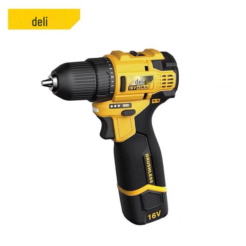 Deli 12V Brushless Cordless Drill/Screwdriver CN plug (adapter included)
Deli 12V Brushless Cordless Drill/Screwdriver CN plug (adapter included)