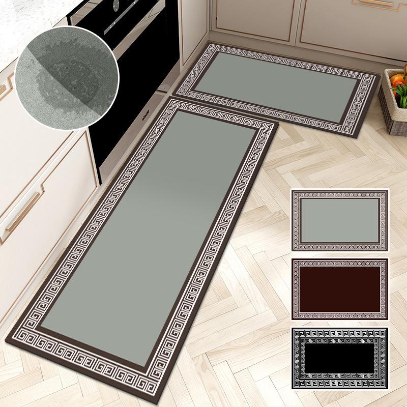 Kitchen Floor Mat Diatom Mud Pad Oil Proof and Waterproof Set Mat Long Area Quick-Drying Kitchen Rugs Washroom Floor Mat S 40x60cm
Kitchen Floor Mat Diatom Mud Pad Oil Proof and Waterproof Set Mat Long Area Quick-Drying Kitchen Rugs Washroom Floor Mat S 40x60cm