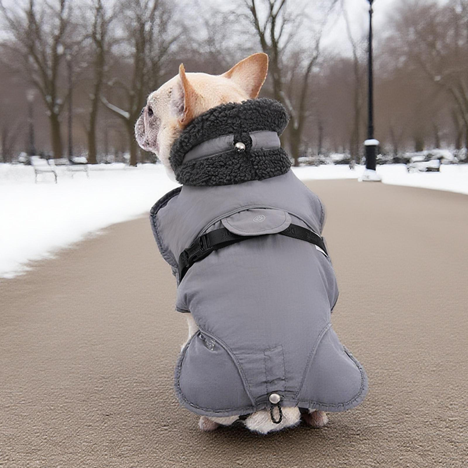 Dog Jacket, Coat with Harness, Water Resistant, Reflective, Winter for Small Medium Large Grey L
Dog Jacket, Coat with Harness, Water Resistant, Reflective, Winter for Small Medium Large Grey L