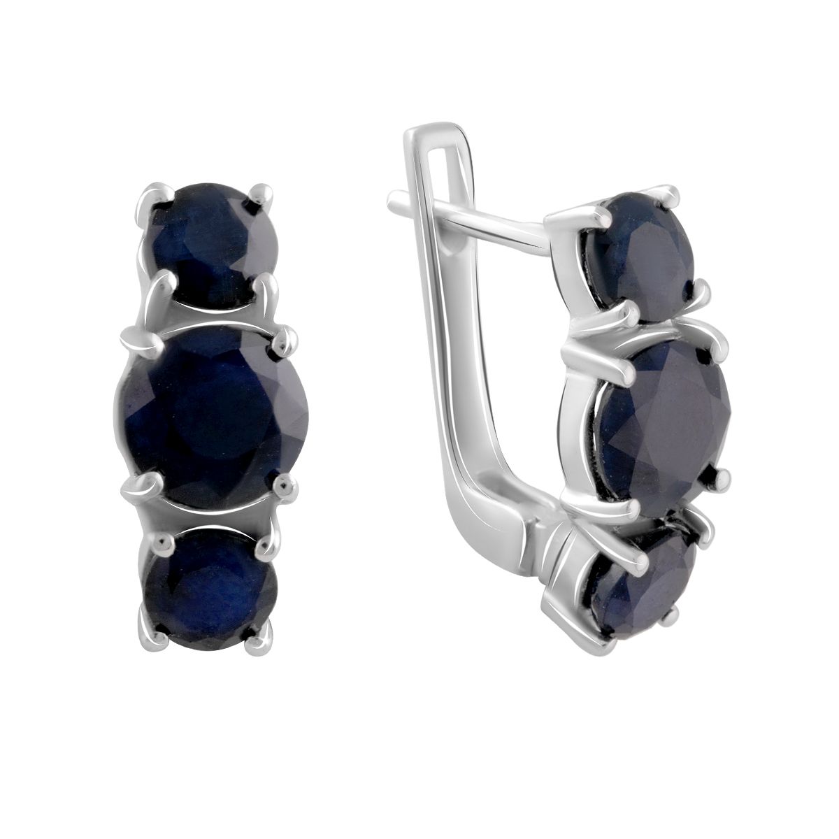 Срібні сережки з натуральним сапфіром 6.75ct (2089124) сапфіровий
Срібні сережки з натуральним сапфіром 6.75ct (2089124) сапфіровий