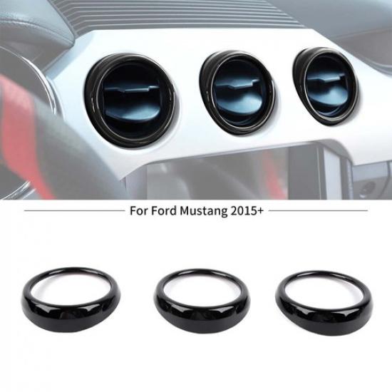 3x Black Center Console AC Air Vent Outlet Decor Cover Trim for Ford Mustang 15+
3x Black Center Console AC Air Vent Outlet Decor Cover Trim for Ford Mustang 15+