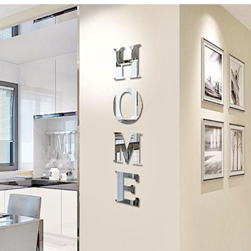 5Pcs/Set Mirror Home Family Sticker 3D 3D Acrylic Decal Mirror Wall Sticker Entrance Door
5Pcs/Set Mirror Home Family Sticker 3D 3D Acrylic Decal Mirror Wall Sticker Entrance Door