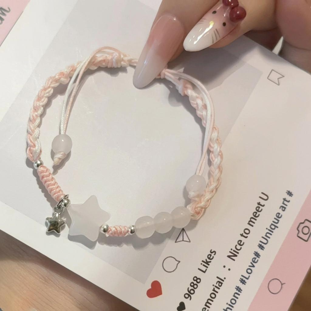 Bracelet For Women Delicate Friends Bracelet Hand Woven Bracelet Minimalist For Festivals Casual Outings Office Work
Bracelet For Women Delicate Friends Bracelet Hand Woven Bracelet Minimalist For Festivals Casual Outings Office Work