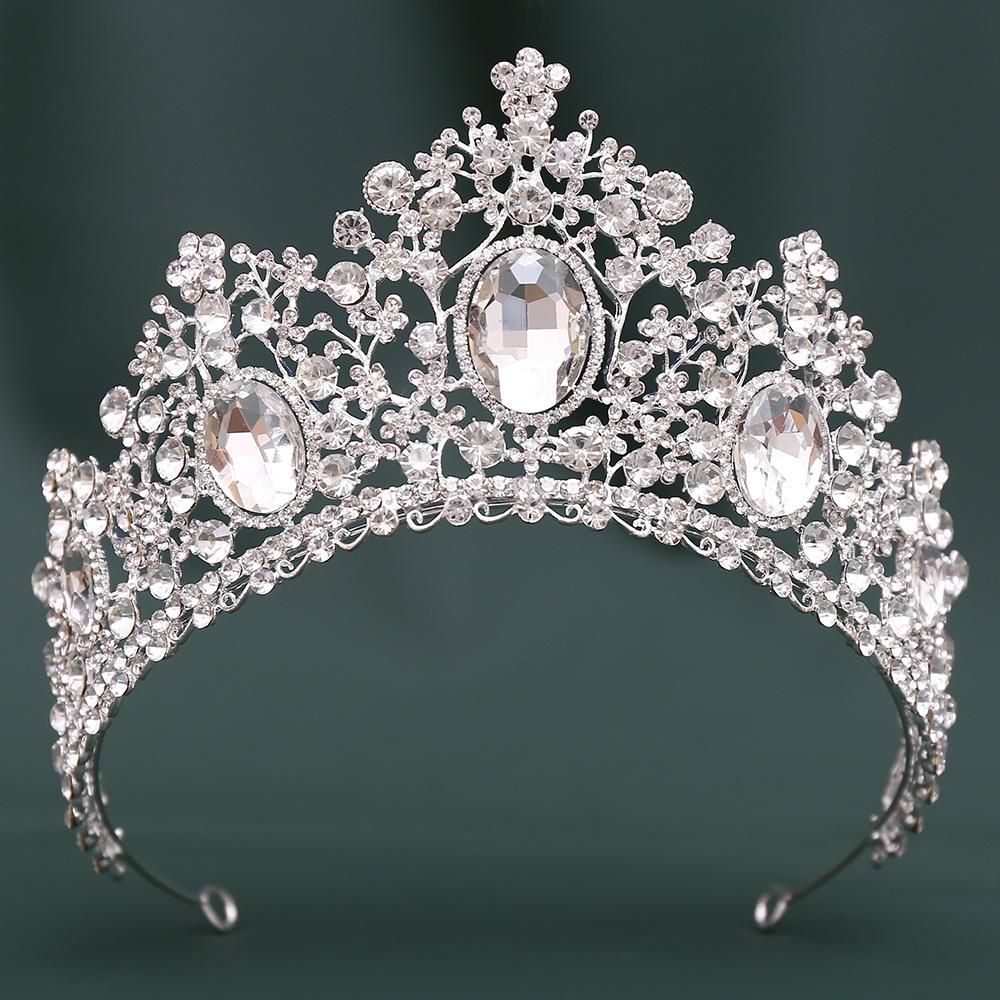 DIEZI Vintage Luxury Rhinestone Crystal Tiara For Women Wedding Party Baroque Elegant Bridal Bride Flower Crown Hair Accessories серебряный
DIEZI Vintage Luxury Rhinestone Crystal Tiara For Women Wedding Party Baroque Elegant Bridal Bride Flower Crown Hair Accessories серебряный