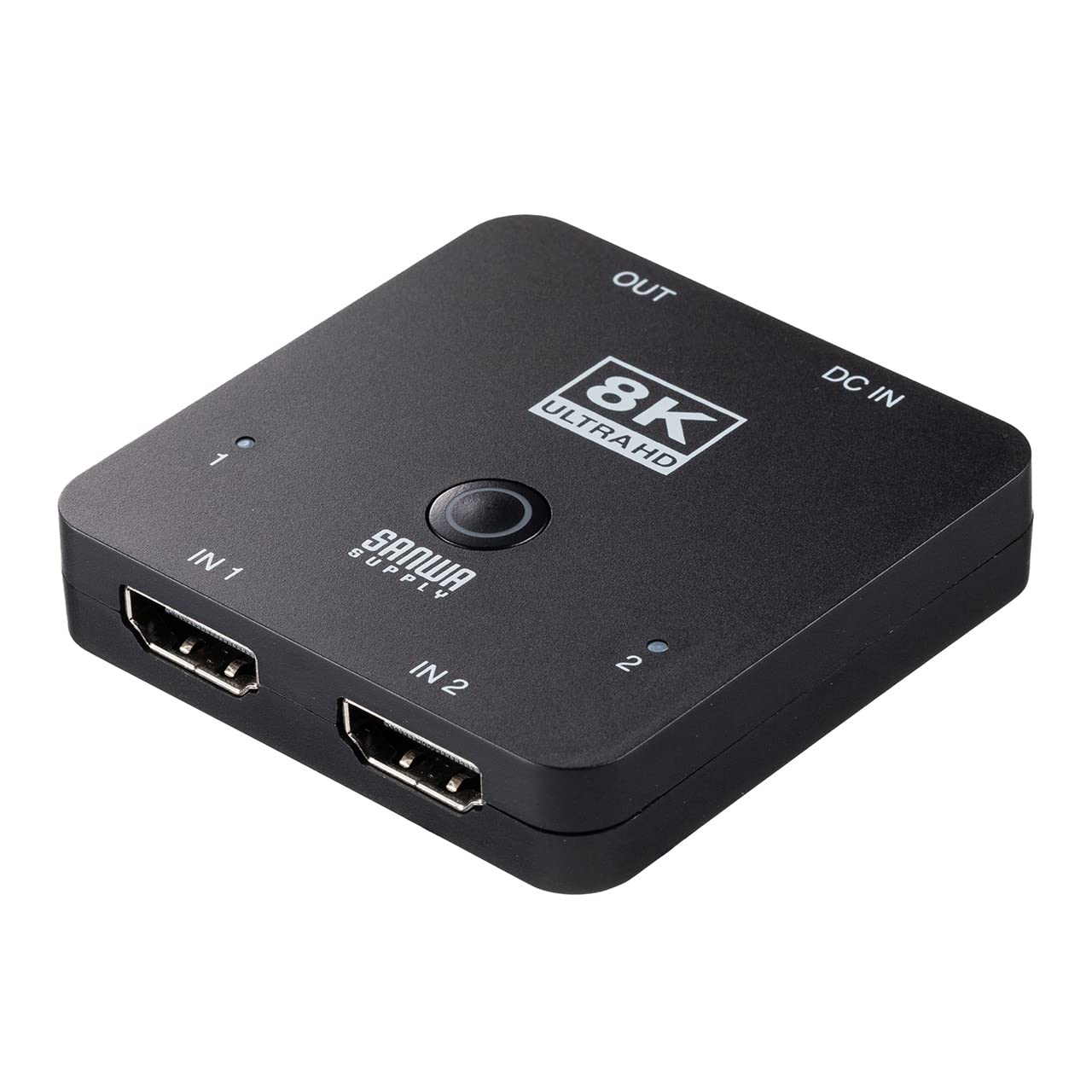 Коммутатор Sanwa Direct HDMI Совместимость с 4K 120 Гц, 8K 60 Гц, 2 входа, 1 выход, ручное автоматическое переключение, совместимость с PS5, компактный, совместимость с HDR 400-SW040
Коммутатор Sanwa Direct HDMI Совместимость с 4K 120 Гц, 8K 60 Гц, 2 входа, 1 выход, ручное автоматическое переключение, совместимость с PS5, компактный, совместимость с HDR 400-SW040