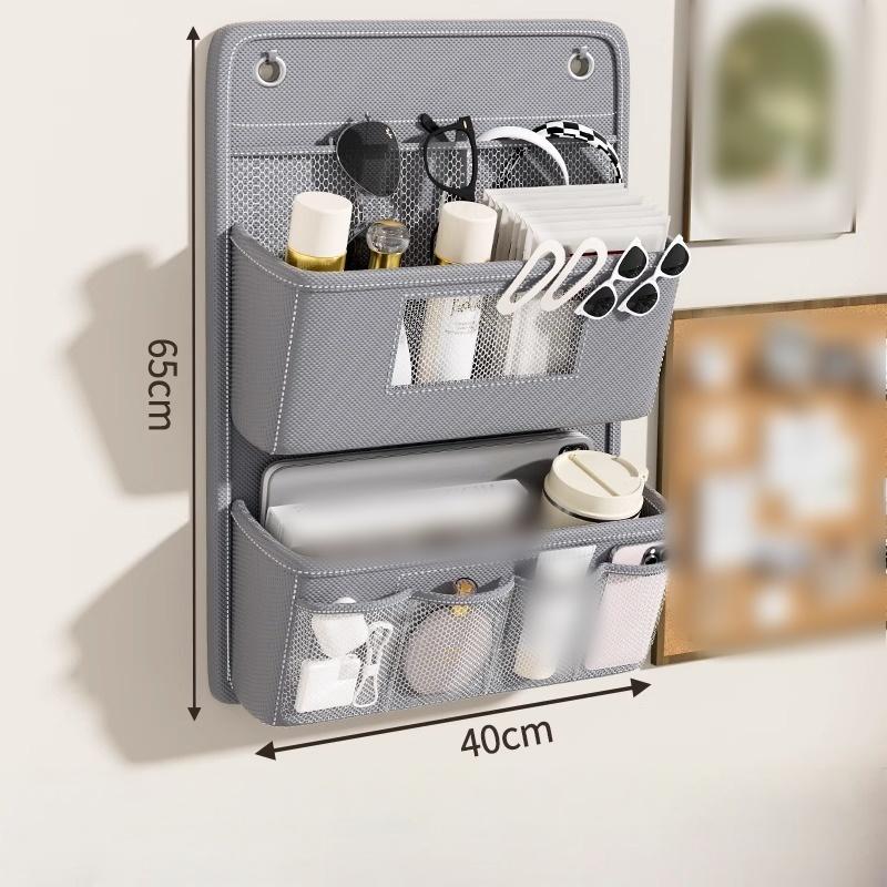 1PC Closet Versatile Gray Wall-Mounted Storage Organizer Multi-Compartment Fabric Hanging Bag with Viewing Window Hooks for Offi
1PC Closet Versatile Gray Wall-Mounted Storage Organizer Multi-Compartment Fabric Hanging Bag with Viewing Window Hooks for Offi