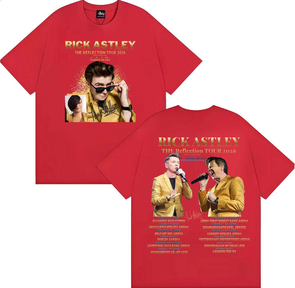 Rick Astley Reflection Tour 2026 Printed T Shirt Unisex Women Fashion Classic Comfort 100 Cotton TShirt Oversized ONeck Tshirts S
Rick Astley Reflection Tour 2026 Printed T Shirt Unisex Women Fashion Classic Comfort 100 Cotton TShirt Oversized ONeck Tshirts S