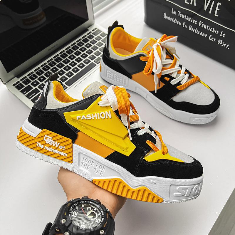 Men s shoes four seasons new fashion trend casual board shoes teenagers students white shoes Korean version non-slip wear-resistant board shoes 39
Men s shoes four seasons new fashion trend casual board shoes teenagers students white shoes Korean version non-slip wear-resistant board shoes 39