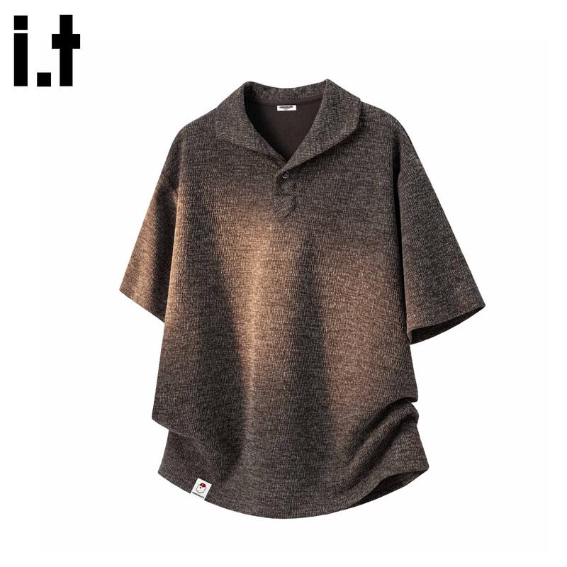 CHOCOOLATE Men s Knit Polo Shirt M
CHOCOOLATE Men s Knit Polo Shirt M