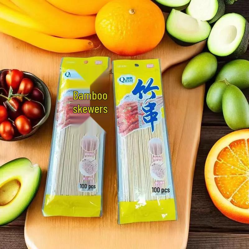 25cm Clear Bamboo Skewers, 100 Pack – Ideal for Tanghulu, Cotton Candy, Bobo Chicken, Barbecue
25cm Clear Bamboo Skewers, 100 Pack – Ideal for Tanghulu, Cotton Candy, Bobo Chicken, Barbecue