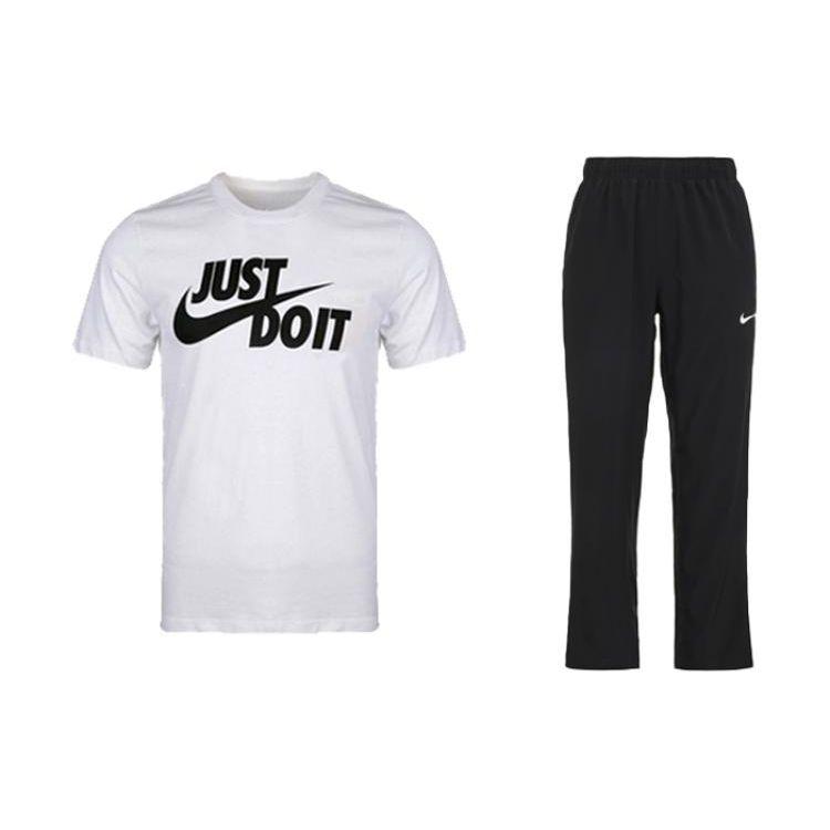 Nike Бег Тренировки Фитнес Короткий рукав Логотип Печать Свободные прямые трикотажные брюки Повседневный спортивный комплект Мужские комплекты AR5007-100+FB7491-010 XXL
Nike Бег Тренировки Фитнес Короткий рукав Логотип Печать Свободные прямые трикотажные брюки Повседневный спортивный комплект Мужские комплекты AR5007-100+FB7491-010 XXL