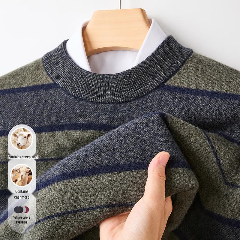 Gold Chrysanthemum Men s Wool & Cashmere Blend Round Neck Sweater 2XL
Gold Chrysanthemum Men s Wool & Cashmere Blend Round Neck Sweater 2XL