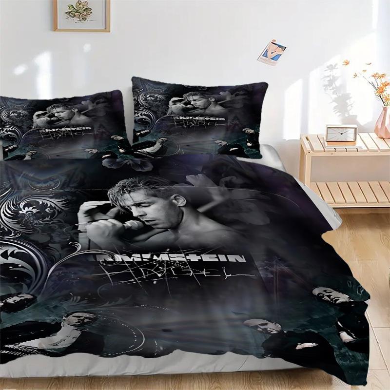 3pcs Rammstein Comforter Set - Four Seasons Home High,Machine Washable Bedspread with Pillowcases (No Filling) yy250909002 135x200cm
3pcs Rammstein Comforter Set - Four Seasons Home High,Machine Washable Bedspread with Pillowcases (No Filling) yy250909002 135x200cm