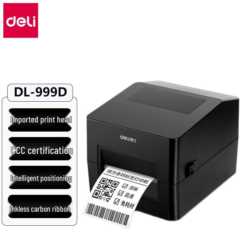 Deli DL-999D Thermal Barcode Printer CN plug (adapter included)
Deli DL-999D Thermal Barcode Printer CN plug (adapter included)
