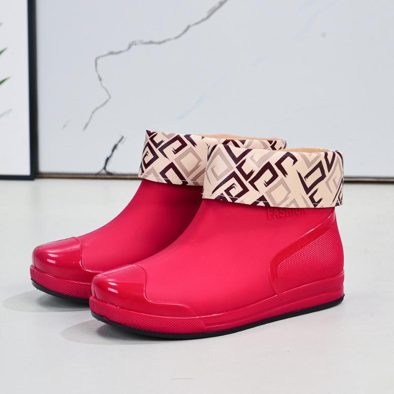 Women s Low Cut Waterproof Anti Slip Warm And Comfortable Cotton Rain Shoes 41 червоний
Women s Low Cut Waterproof Anti Slip Warm And Comfortable Cotton Rain Shoes 41 червоний