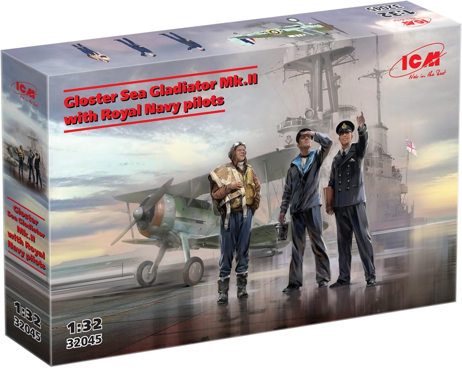 ICM British Gloucester Sea Gladiator Airplane Фигурка 3 Набор пластиковых моделей 32045 1/32 Mk.2 с пилотом и
ICM British Gloucester Sea Gladiator Airplane Фигурка 3 Набор пластиковых моделей 32045 1/32 Mk.2 с пилотом и