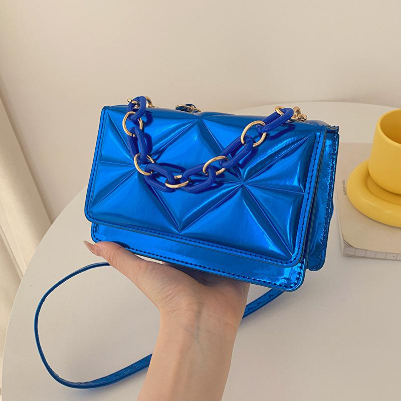 Fashion and popular chain portable women s bag 2024 new texture niche diamond square bag single shoulder messenger bag синій
Fashion and popular chain portable women s bag 2024 new texture niche diamond square bag single shoulder messenger bag синій