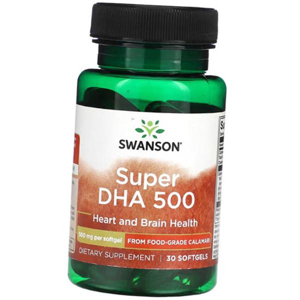 Omega 3, Super DHA 500, Swanson 30gelcaps (67280016) 30softgels
Omega 3, Super DHA 500, Swanson 30gelcaps (67280016) 30softgels