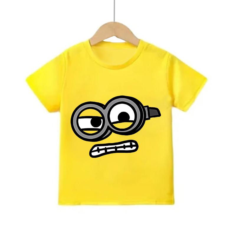 Cartoon Minions Short Sleeve T Shirt for Boy Girl T-Shirts Cute Children Tees Summer Kids Tops Casual Toddler Clothes 110
Cartoon Minions Short Sleeve T Shirt for Boy Girl T-Shirts Cute Children Tees Summer Kids Tops Casual Toddler Clothes 110
