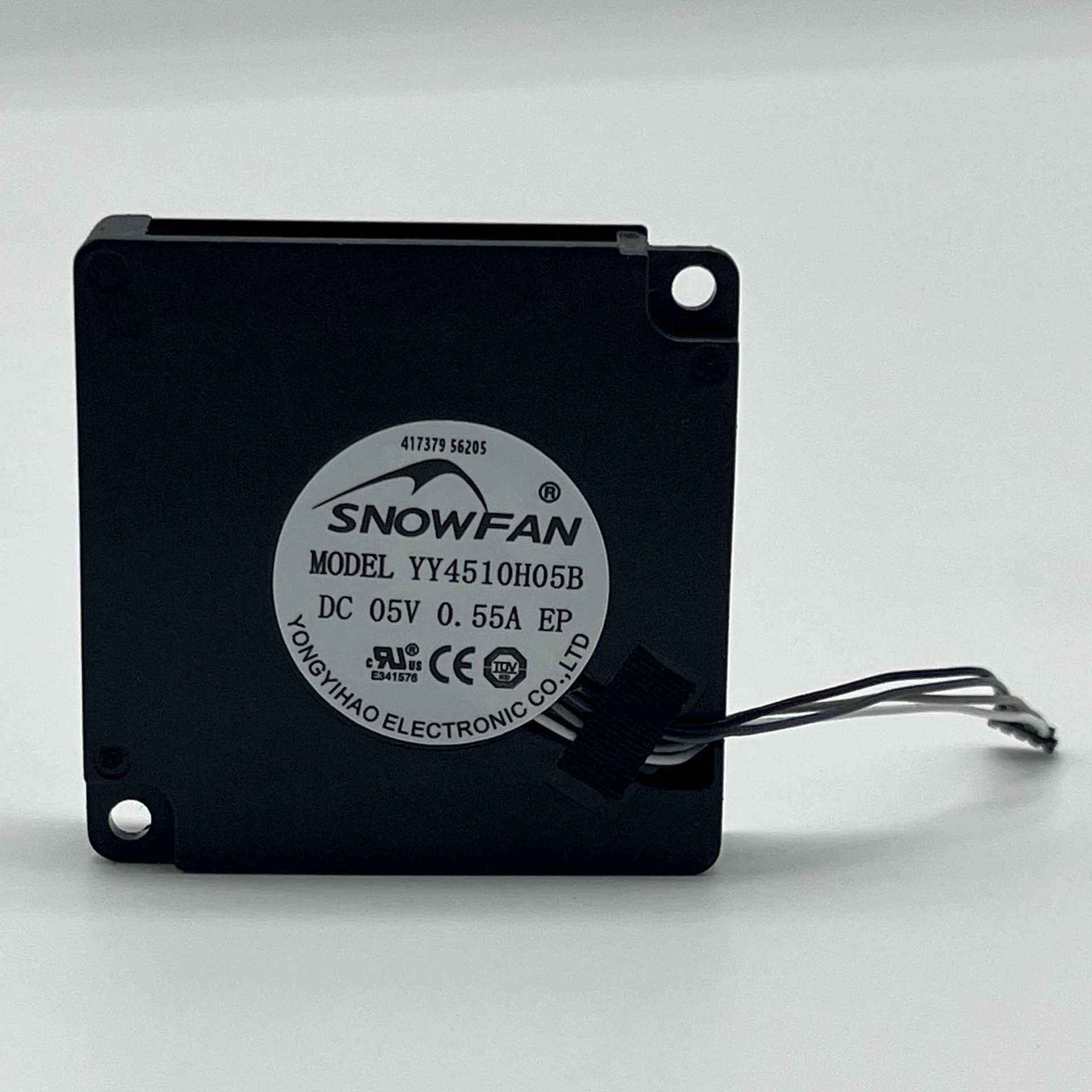 H2D Turbo 4510 Small Blower for 3D Printer Hot End Cooling, DC 5V, 0.5A, High Speed.
H2D Turbo 4510 Small Blower for 3D Printer Hot End Cooling, DC 5V, 0.5A, High Speed.
