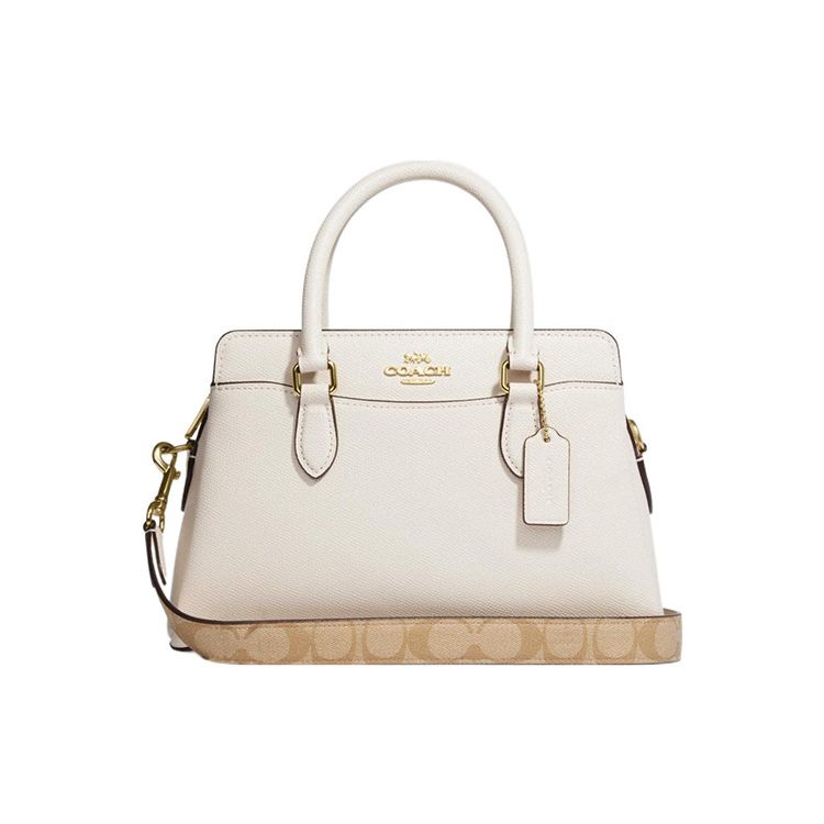 Coach Darcie 26 Zipper Closure PVC Tote Shoulder Crossbody Bag Mini Women bags Chalk-White CH502-IMCHK Basic Set (Bag+Dust Bag)
Coach Darcie 26 Zipper Closure PVC Tote Shoulder Crossbody Bag Mini Women bags Chalk-White CH502-IMCHK Basic Set (Bag+Dust Bag)