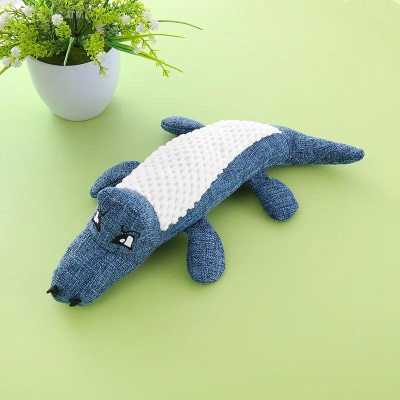 Pet Chew Toys Interactive Cartoon Animal Plush Alligator Shape Dog Sound Toy Gnawing Grinding Teeth Training Supplies 01
Pet Chew Toys Interactive Cartoon Animal Plush Alligator Shape Dog Sound Toy Gnawing Grinding Teeth Training Supplies 01