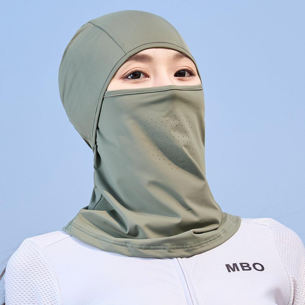Summer sunscreen ice silk headgear women s outdoor cycling full face UV protection sun hat breathable thin mask
Summer sunscreen ice silk headgear women s outdoor cycling full face UV protection sun hat breathable thin mask