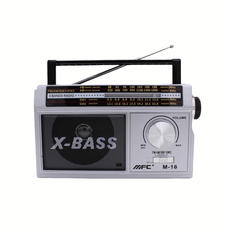 Cross-border Portable Rechargeable Radio with Large Knob and Volume for the Elderly
Cross-border Portable Rechargeable Radio with Large Knob and Volume for the Elderly