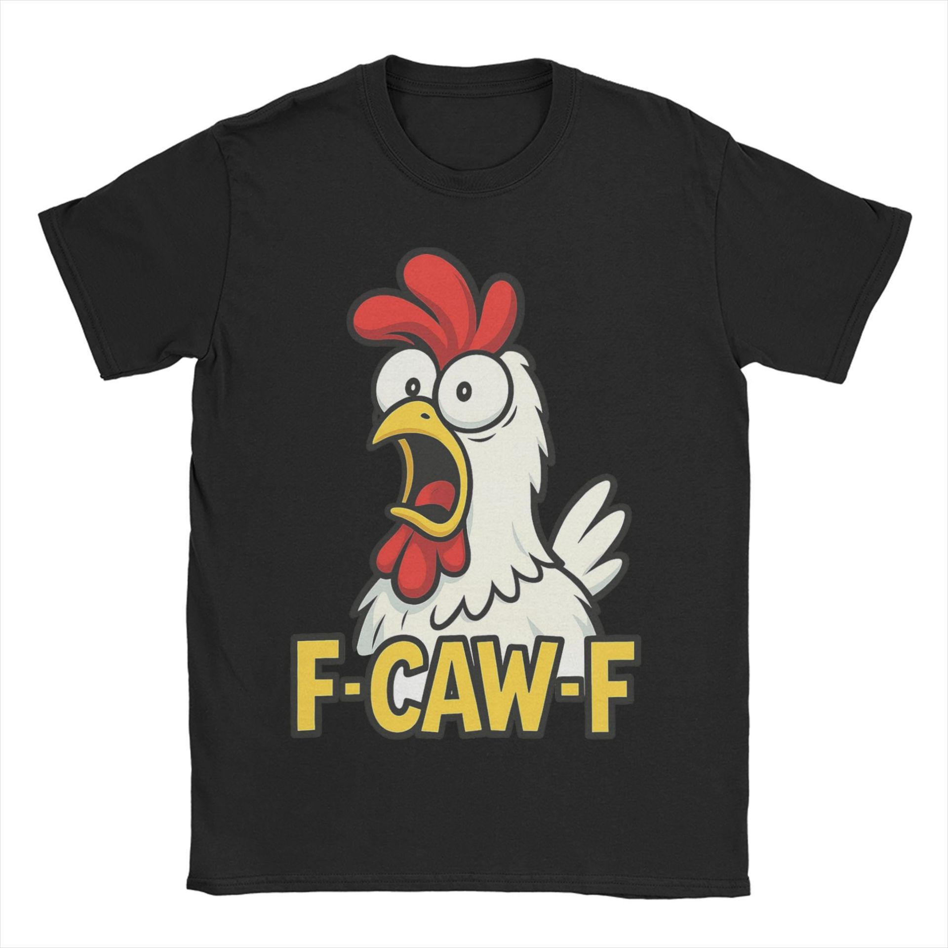 Funny and Fun Printed FCAWF Surprising Chicken Round Neck Short Sleeved Tshirt for Unisex and Women Y2k Clothes Women T Shirt S
Funny and Fun Printed FCAWF Surprising Chicken Round Neck Short Sleeved Tshirt for Unisex and Women Y2k Clothes Women T Shirt S