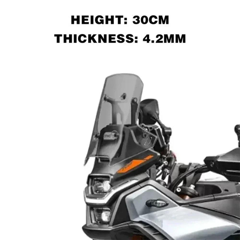 For CFMOTO 450MT MT450 Windscreen Front Windscreen Wind Deflectors 450MT Raised Windshield for cf moto 450MT Accessories 30 Gray
For CFMOTO 450MT MT450 Windscreen Front Windscreen Wind Deflectors 450MT Raised Windshield for cf moto 450MT Accessories 30 Gray