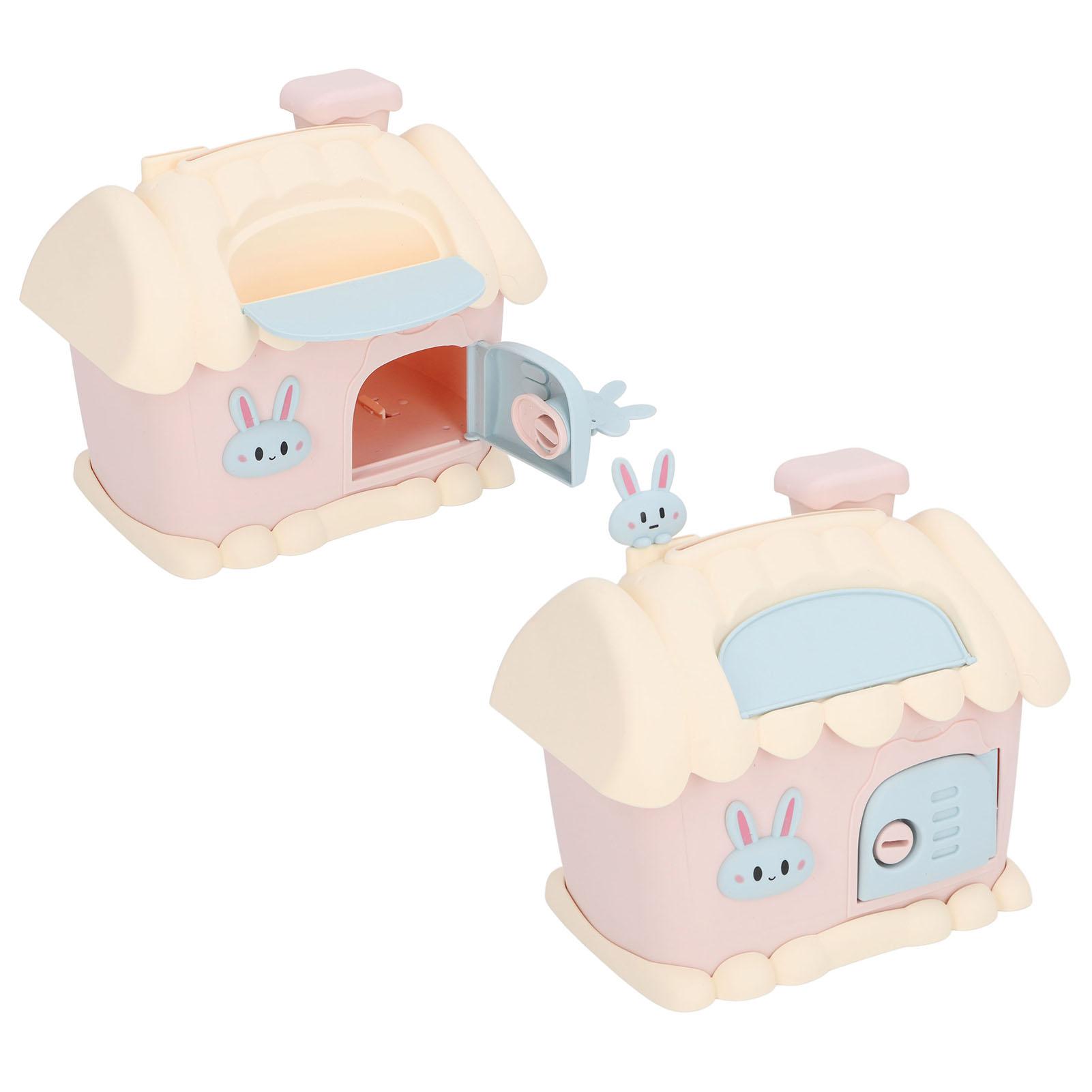 Money Safe Box Toy Adorable Bunny House Children Money Bank Box Multifunctional Decorative Kids Pen Holder Bank
Money Safe Box Toy Adorable Bunny House Children Money Bank Box Multifunctional Decorative Kids Pen Holder Bank
