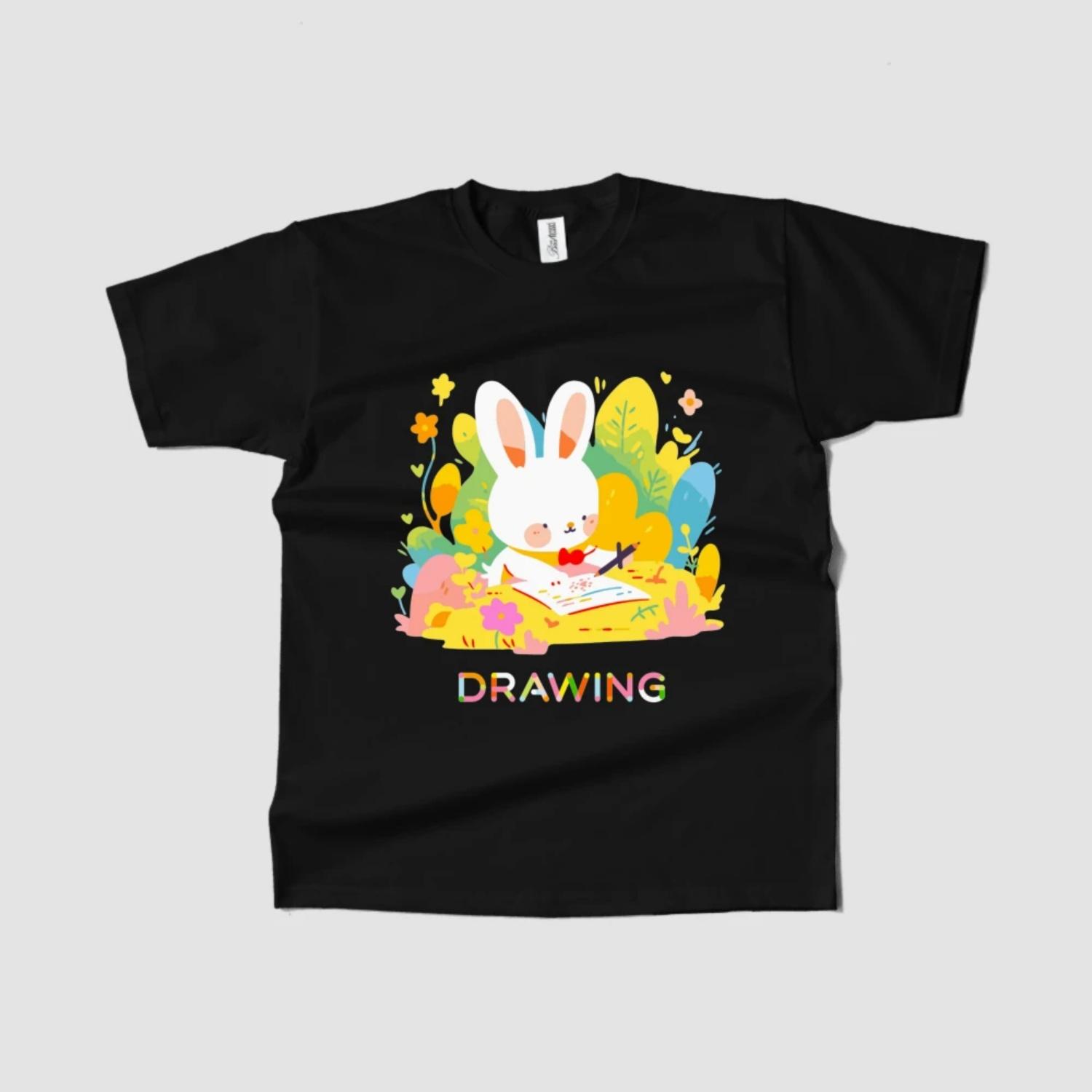 Women s T-Shirt Short Sleeve Round Neck Summer Graphic Tee Cute Bunny Drawing Trendy 2023 Fast Ship S чёрный
Women s T-Shirt Short Sleeve Round Neck Summer Graphic Tee Cute Bunny Drawing Trendy 2023 Fast Ship S чёрный