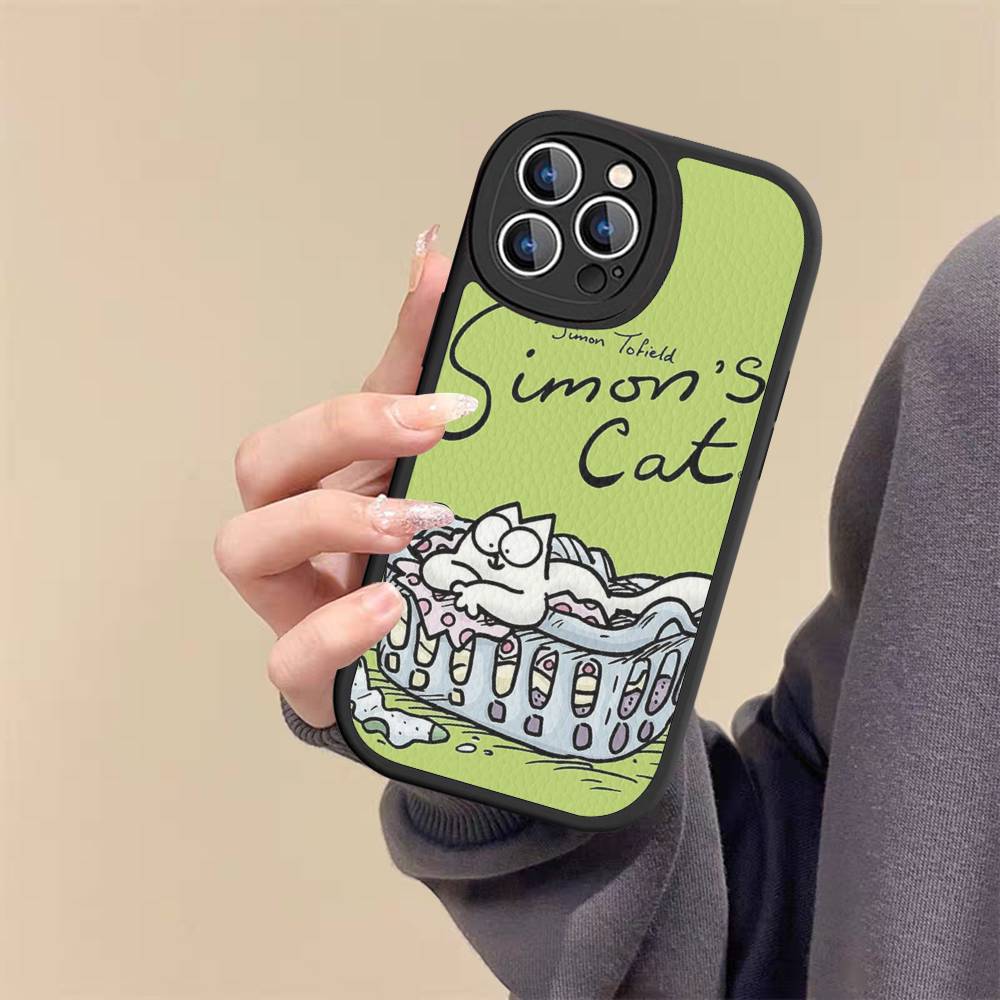 S-Simons Cat Character Phone Cover For IPhone 16 15 14 13 12 11 Pro Max Plus Leather Soft Case iPhone 16
S-Simons Cat Character Phone Cover For IPhone 16 15 14 13 12 11 Pro Max Plus Leather Soft Case iPhone 16