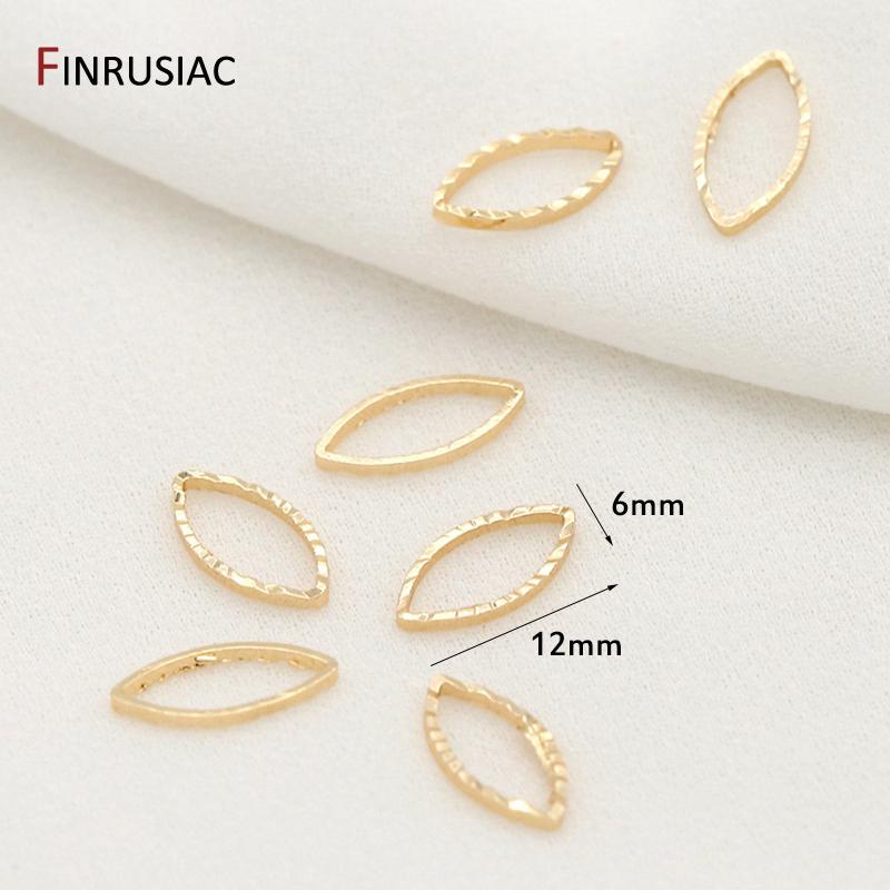DIY Jewelry Making Accessories 14k Gold Plated Brass Round and Oval Shape Connector Ring Jewelry Components 10 Pieces
DIY Jewelry Making Accessories 14k Gold Plated Brass Round and Oval Shape Connector Ring Jewelry Components 10 Pieces