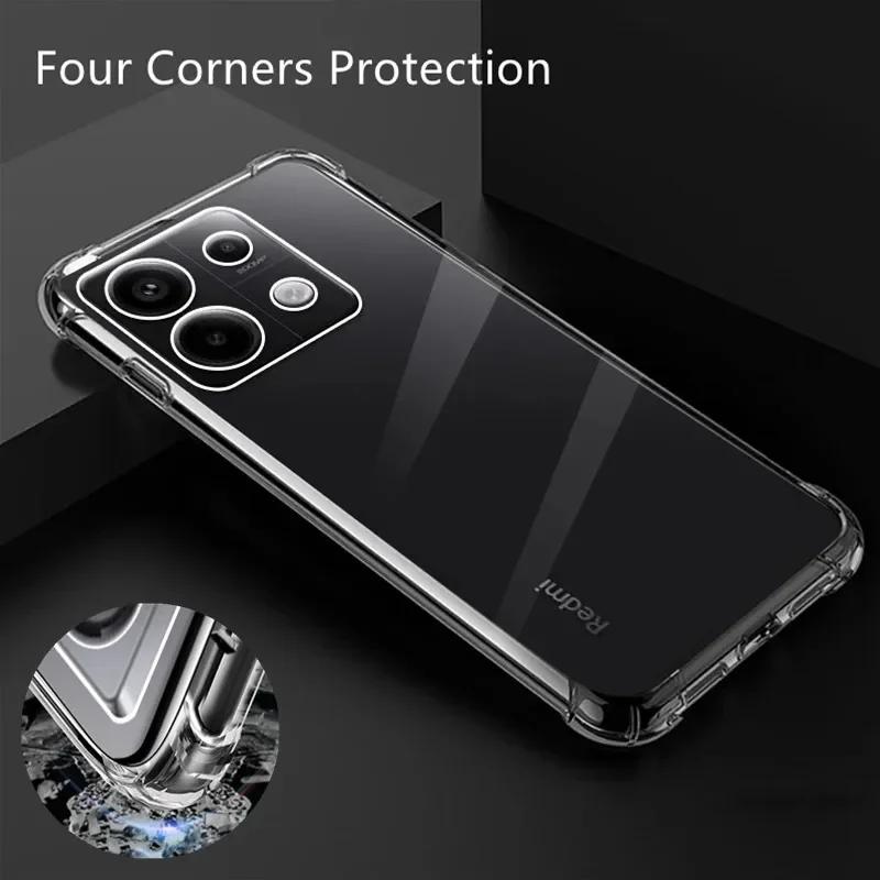 Прозрачный противоударный чехол из ТПУ с воздушной подушкой для Xiaomi 14T Pro Redmi A3 4G A1 Plus + Защитная крышка Capa Fundas Shell Coque Xiaomi 14T Pro
Прозрачный противоударный чехол из ТПУ с воздушной подушкой для Xiaomi 14T Pro Redmi A3 4G A1 Plus + Защитная крышка Capa Fundas Shell Coque Xiaomi 14T Pro