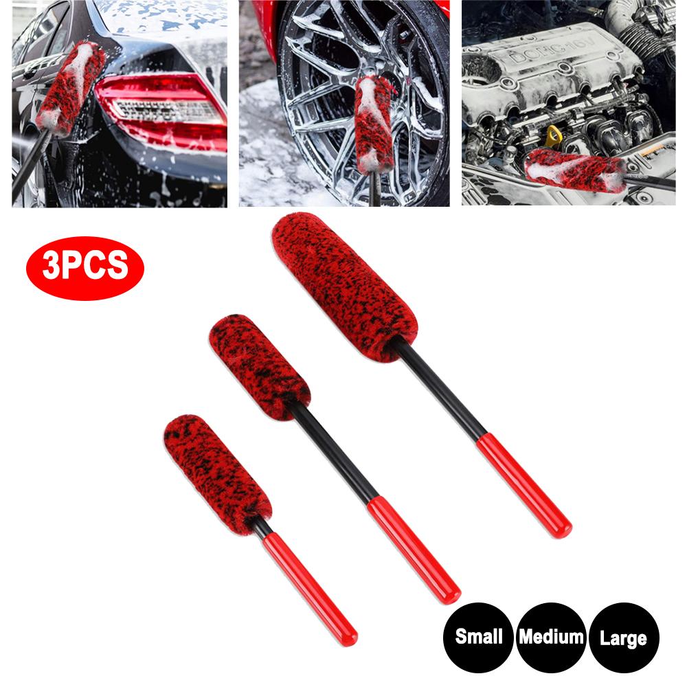 Car Wheel Detailing Brush Bendable Wheel Woolies Auto Cleaning Tools for Car Rim Tire Washing Easily Clean Hard-To-Reach Areas
Car Wheel Detailing Brush Bendable Wheel Woolies Auto Cleaning Tools for Car Rim Tire Washing Easily Clean Hard-To-Reach Areas