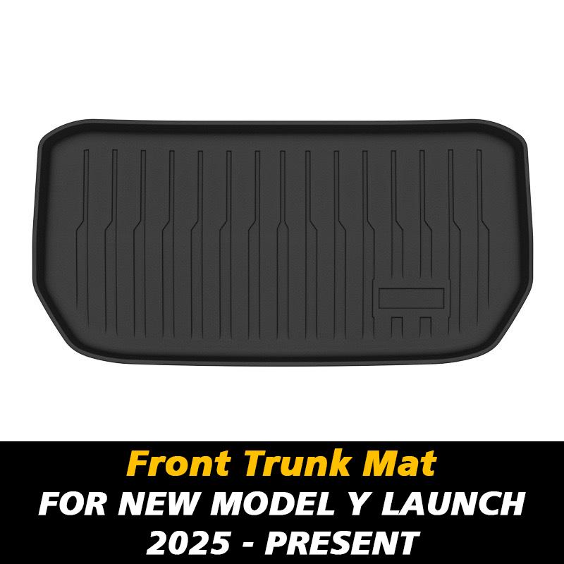 For Tesla New Model Y Launch 2025 Juniper 2025+ Front and Back Trunk Mat TPE Carpet Waterproof Weather-resistant Pads Layer Mats
For Tesla New Model Y Launch 2025 Juniper 2025+ Front and Back Trunk Mat TPE Carpet Waterproof Weather-resistant Pads Layer Mats