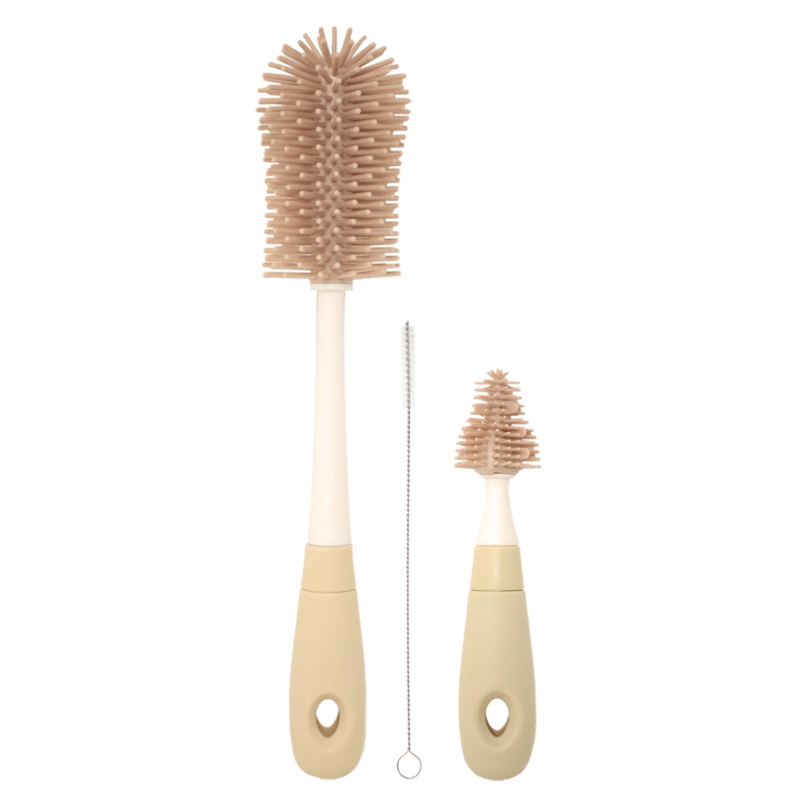 MILASIC Baby Bottle Brush Set, 3-Piece Set, Silicone, Cute, Stylish, Simple, Soft, 360-Degree Cleaning, Reaching Every Corner, Non-Scratch,
MILASIC Baby Bottle Brush Set, 3-Piece Set, Silicone, Cute, Stylish, Simple, Soft, 360-Degree Cleaning, Reaching Every Corner, Non-Scratch,