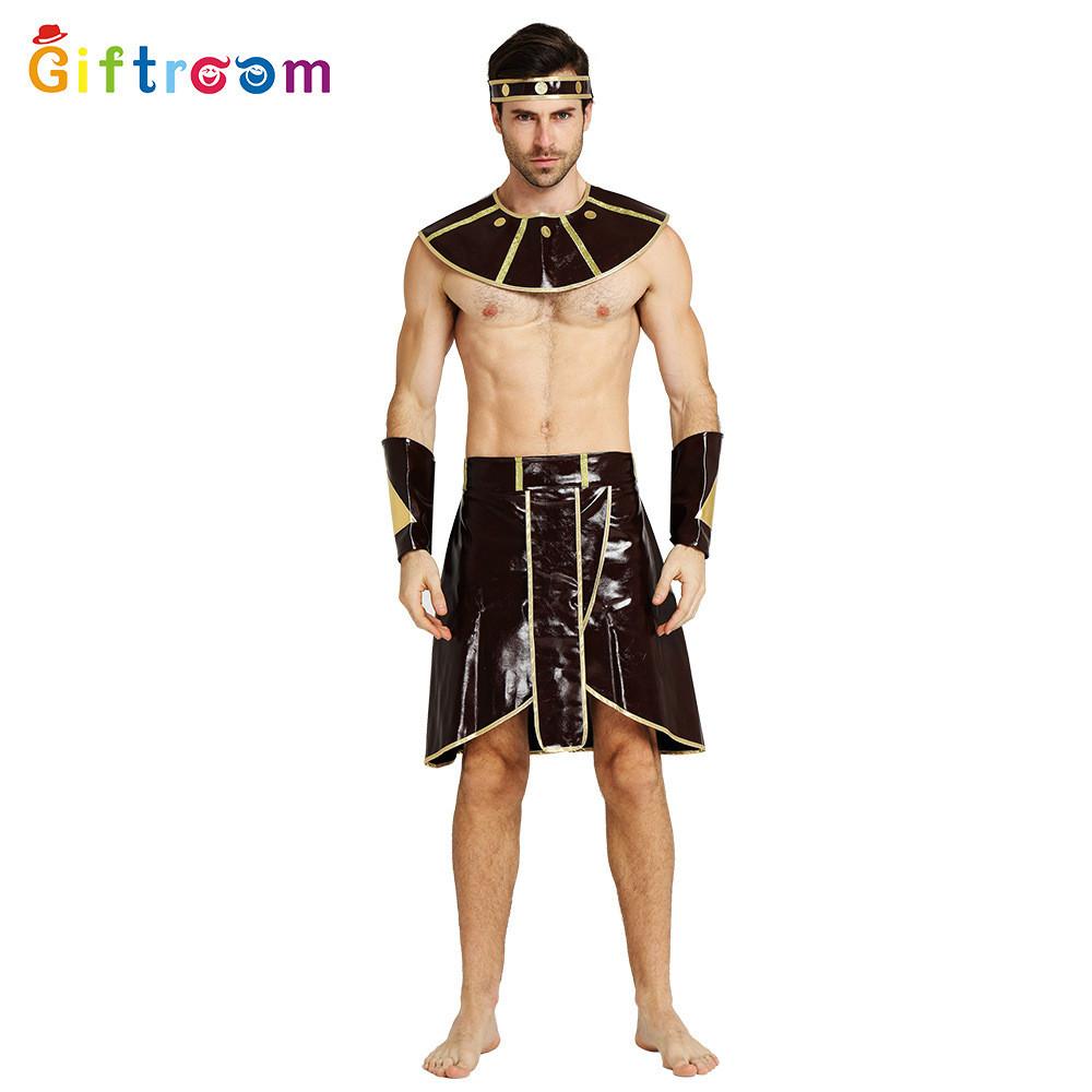 Mens Eyecatching Egyptian Pharaoh Costume For Halloween And Performances Theatrical
Mens Eyecatching Egyptian Pharaoh Costume For Halloween And Performances Theatrical