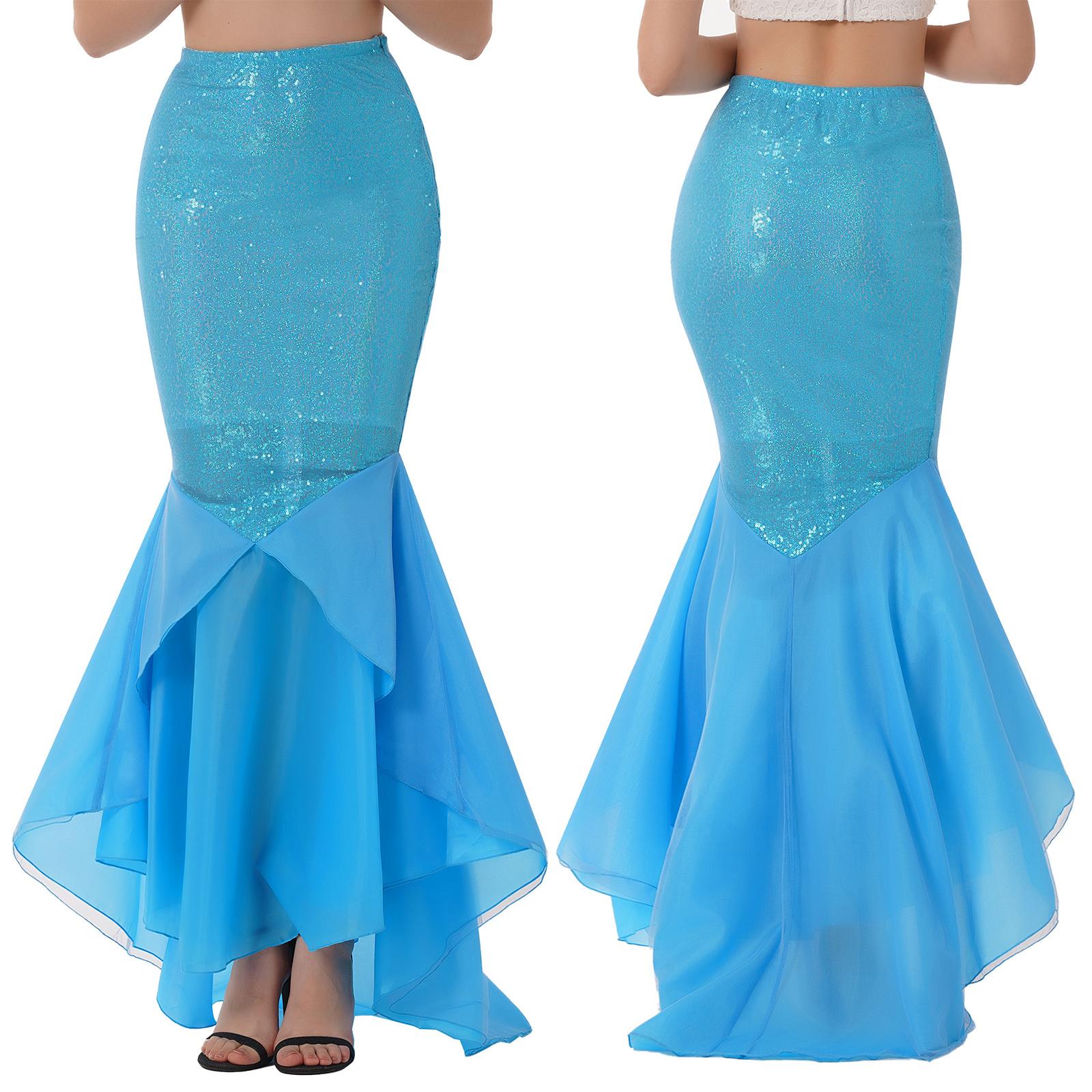 S-4XL Women s Sequined Mermaid Tail Skirt, Glittering Scale Pattern Photography Prop for Party, Pageant & Prom Costume M синій
S-4XL Women s Sequined Mermaid Tail Skirt, Glittering Scale Pattern Photography Prop for Party, Pageant & Prom Costume M синій