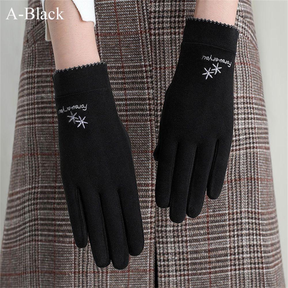 Утепленные толстые перчатки, тонкие бархатные варежки, модные перчатки с полными пальцами, осень-зима black-A
Утепленные толстые перчатки, тонкие бархатные варежки, модные перчатки с полными пальцами, осень-зима black-A